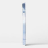 冬の風景は青い色。孤独なツリーとwi Case-Mate iPhoneケース (裏面 / 右)