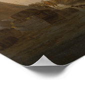 冬の風景アットアーネム | 1653 ポスター (角)