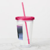 冬の風景カスパールデヴィッドフリードリッヒ アクリルタンブラー (左)