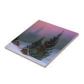 冬の風景カスパールデヴィッドフリードリッヒ タイル (側面)