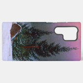 冬の風景カスパールデヴィッドフリードリッヒ SAMSUNG GALAXYケース (裏面横)