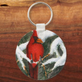 冬の風景キーチェーン キーホルダー (正面)