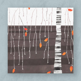 冬の風景ツリーアート キャンバスプリント