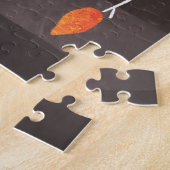 冬の風景ツリーアート ジグソーパズル (側面)