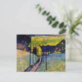 冬の風景バイワシリーカンディンスキー シーズンポストカード (スタンド正面)