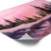 冬の風景ミニポスター ポスター (角)