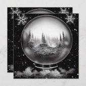 冬の風景地球 (正面/裏面)