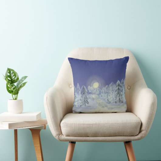 冬の風景枕 クッション (椅子)