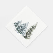 冬の風景標準ランチョンナプキン スタンダードランチョンナプキン (角)