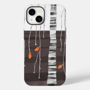 冬の風景絵画の木 Case-Mate iPhone 14ケース
