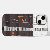 冬の風景絵画の木 Case-Mate iPhoneケース (裏面 (横))