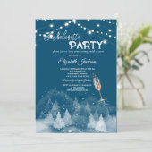 冬の風景雪バチェロレッテ 招待状 (スタンド正面)