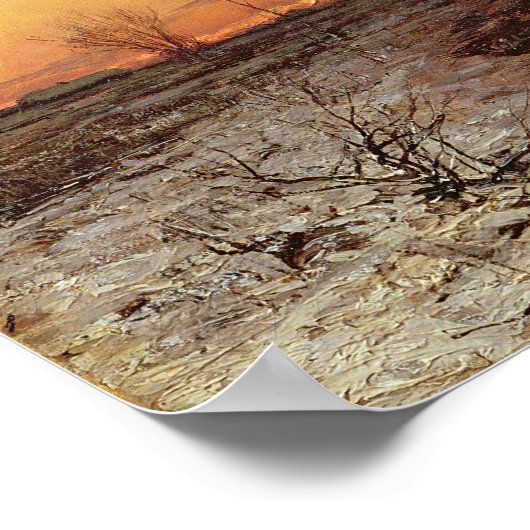 冬の風景2 ポスター (角)