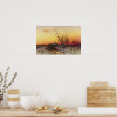 冬の風景2 ポスター (キッチン)