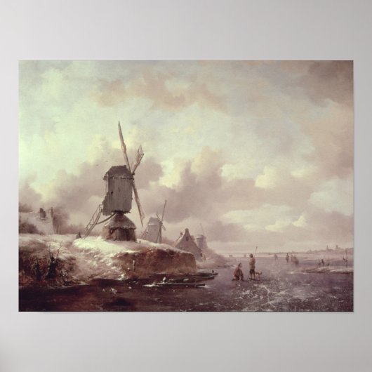 冬の風景2 ポスター (正面)