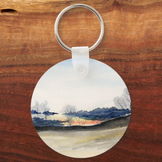 冬の風景 キーホルダー (裏面)