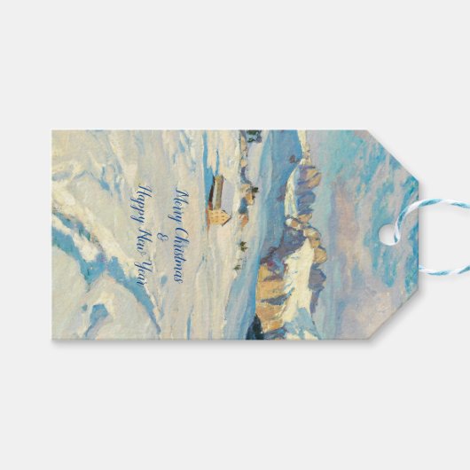 冬の風景 ギフトタグ (正面(横))