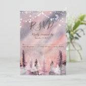 冬の風景 グリーンパイン フォレスト ご参加のご連絡 招待状 (スタンド正面)