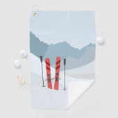 冬の風景 ゴルフタオル (インサイチュ)