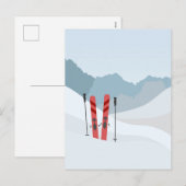 冬の風景 シーズンポストカード (正面/裏面)