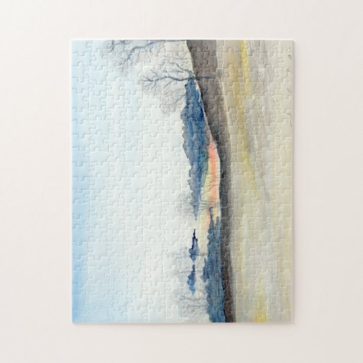 冬の風景 ジグソーパズル (縦)