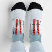 冬の風景 ソックス (上部)