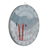 冬の風景 ダーツボード (正面左)