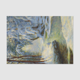 冬の風景、デコページ 薄葉紙