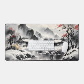 冬の風景 デスクマット (キーボード&マウス)