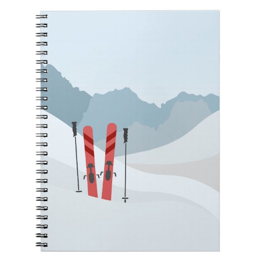 冬の風景 ノートブック (正面)