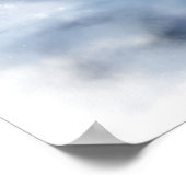 冬の風景 ポスター (角)