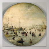 冬の風景 ポスター (正面)