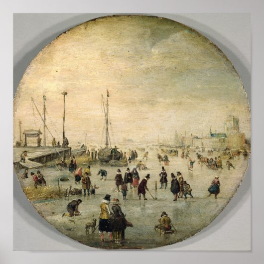 冬の風景 ポスター (正面)