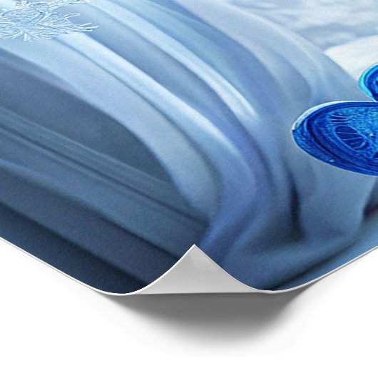 冬の風景 ポスター (角)