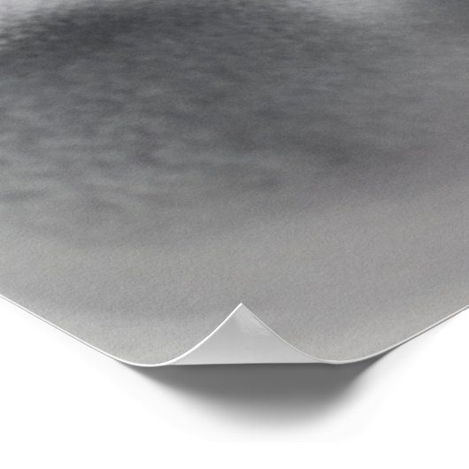 冬の風景 ポスター (角)