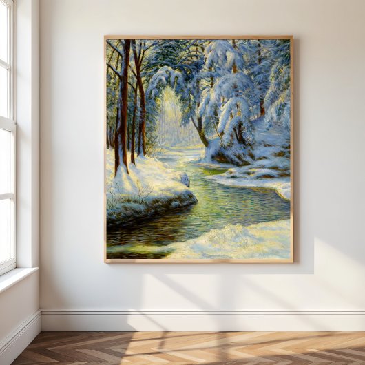 冬の風景 ポスター