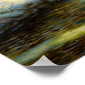 冬の風景 ポスター (角)