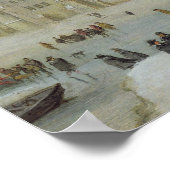 冬の風景 ポスター (角)