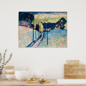 冬の風景 ポスター (キッチン)