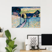 冬の風景 ポスター (ホームオフィス)