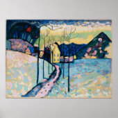 冬の風景 ポスター (正面)