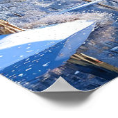 冬の風景 ポスター (角)