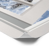 冬の風景 ポスター (角)