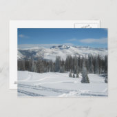 冬の風景 ポストカード (正面/裏面)