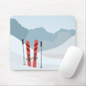 冬の風景 マウスパッド (マウス)