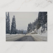 冬の風景 名刺 (裏面)