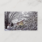 冬の風景 名刺 (裏面)