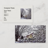 冬の風景 名刺 (正面/裏面)