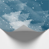 冬の風景 雪景色 ラッピングペーパー (角)