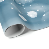 冬の風景 雪景色 ラッピングペーパー (ロールコーナー)
